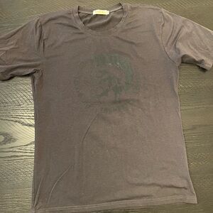 Men's Brown Graphic T-Shirt